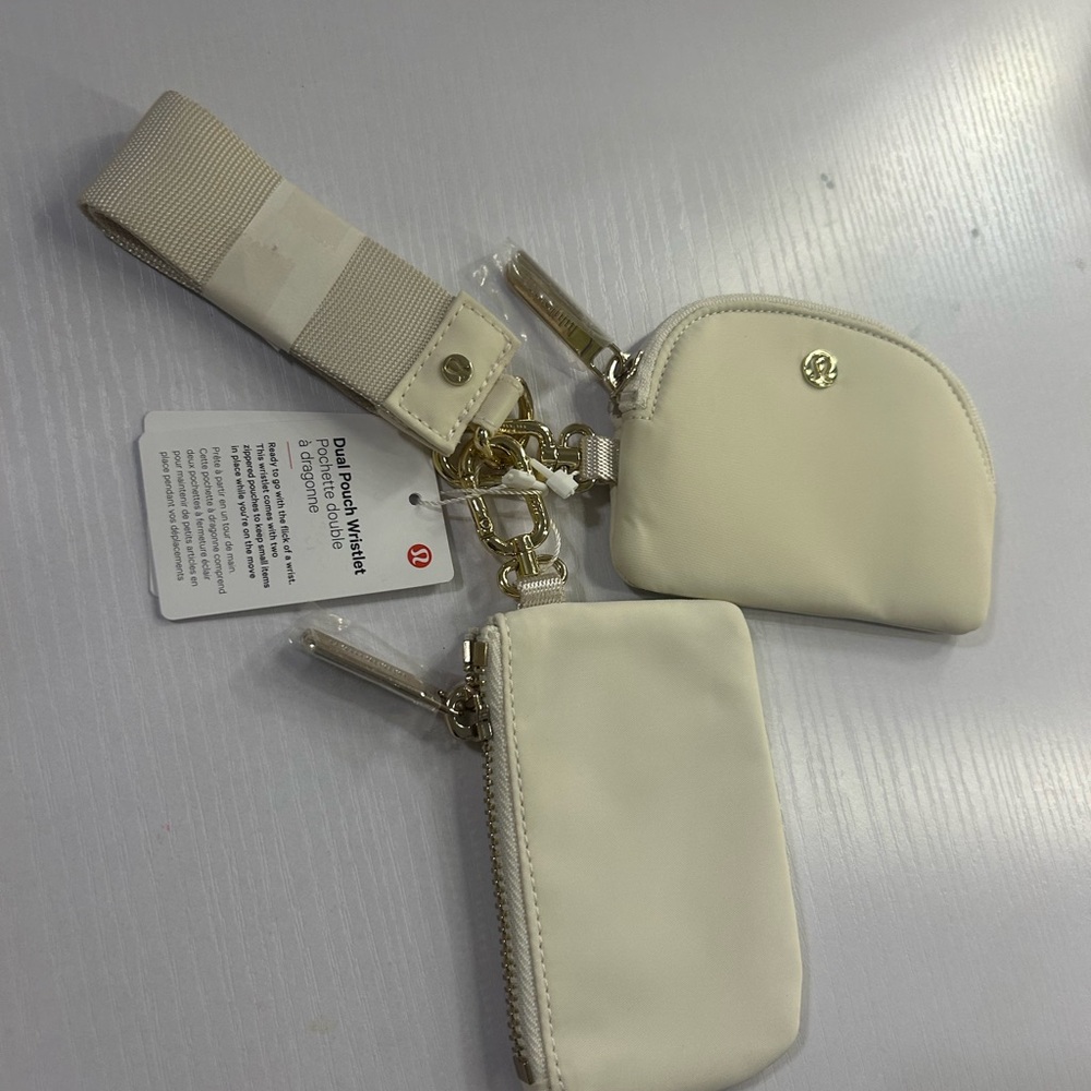 Lululemon dual pouch wristlet